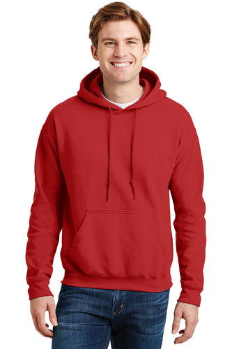 Gildan Red 12500 custom sweatshirts with logo