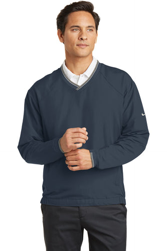 Nike Navy 234180 jacket company logo