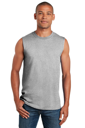 gildan ultra cotton sleeveless t shirt 2700 sport grey