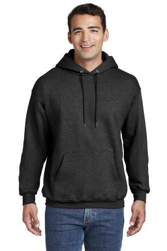 hanes charcoal heather f170 custom embroidered sweatshirts