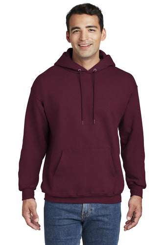 hanes maroon f170 custom embroidered sweatshirts