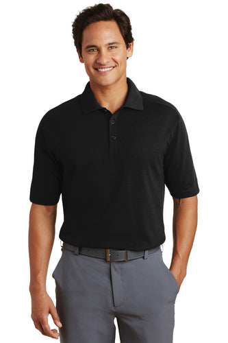 nike black 244612 business logo polo shirts