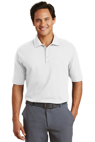 nike white 244612 quality polo shirts with company logo