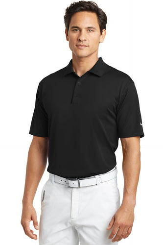 nike black 203690 work polo shirts with logo