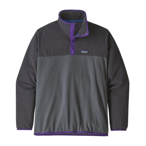 Patagonia Men's Micro D Snap-T Fleece Pullover 26165 Forge Grey