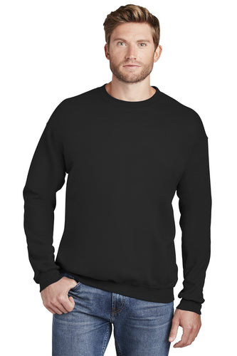 hanes black f260 custom sweatshirts with logo