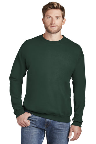 hanes deep forest f260 custom sweatshirts with logo