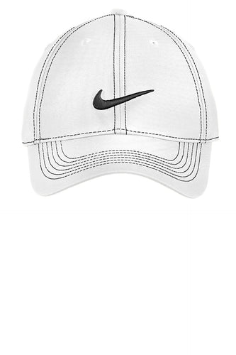 nike swoosh front cap 333114 white