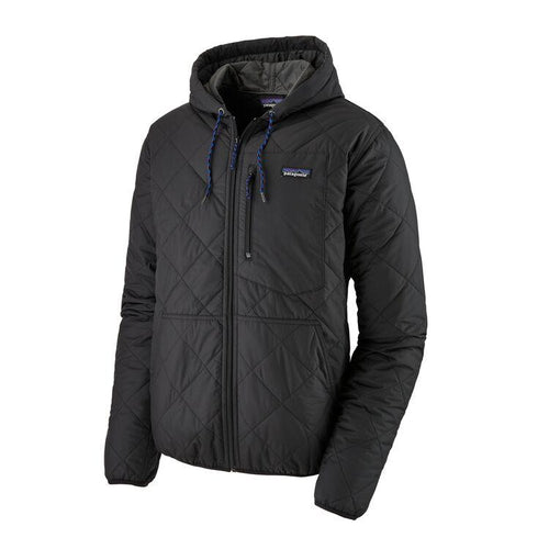Patagonia Men's Diamond Quilted Bomber Hoody 27610 Black