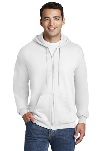 hanes white f283 custom logo sweatshirts