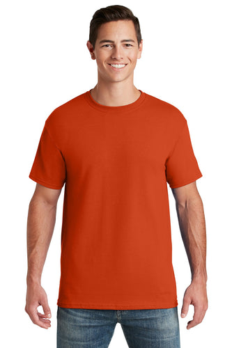 jerzees dri-power active 50/50 cotton/poly t-shirt 29m burnt orange