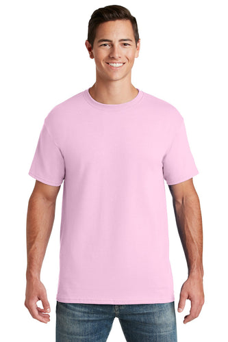 jerzees dri-power active 50/50 cotton/poly t-shirt 29m classic pink