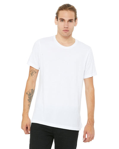 bella + canvas unisex jersey short sleeve t-shirt 3001c white