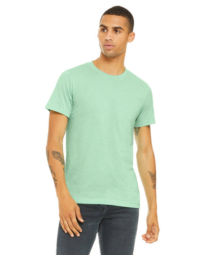 bella + canvas unisex jersey short sleeve t-shirt 3001c mint