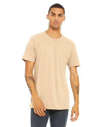 bella + canvas unisex jersey short sleeve t-shirt 3001c soft cream
