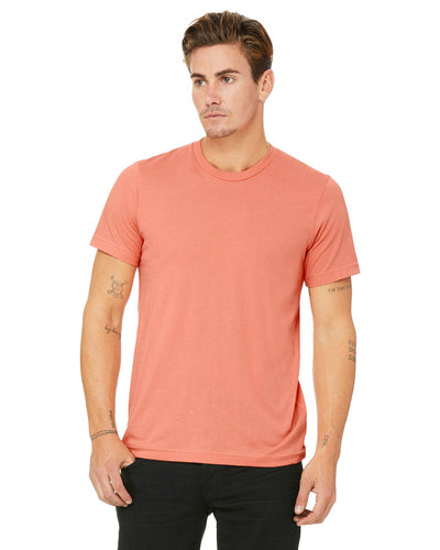 bella + canvas unisex jersey short sleeve t-shirt 3001c sunset