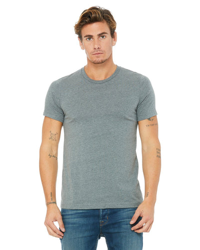 bella + canvas unisex jersey short sleeve t-shirt 3001cvc deep heather