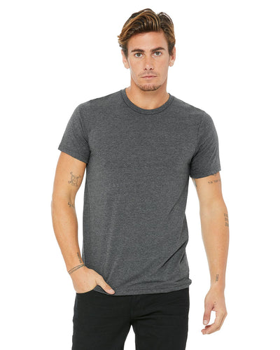 bella + canvas unisex made in the usa jersey short sleeve t-shirt 3001u deep heather