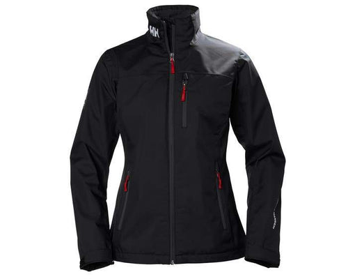 helly hansen w crew midlayer jacket 30317 black, company logo jackets