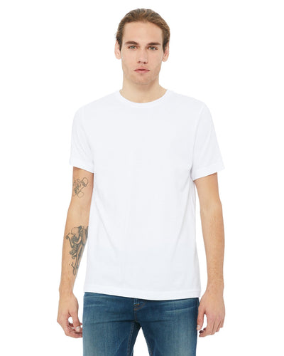 bella + canvas unisex heavyweight 5. . crew t-shirt 3091 white