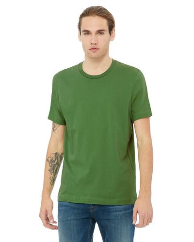 bella + canvas unisex heavyweight 5. . crew t-shirt 3091 leaf