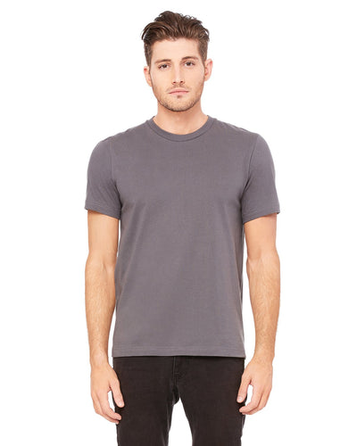 bella + canvas unisex heavyweight 5. . crew t-shirt 3091 asphalt