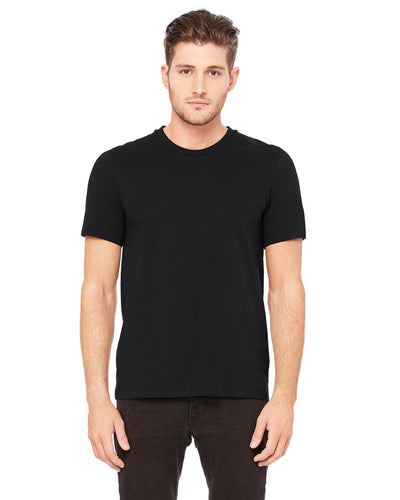 bella + canvas unisex heavyweight 5. . crew t-shirt 3091 black