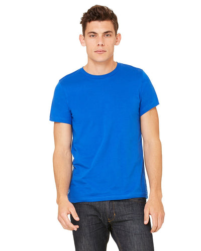 bella + canvas unisex heavyweight 5. . crew t-shirt 3091 true royal