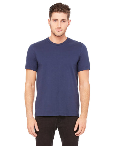 bella + canvas unisex heavyweight 5. . crew t-shirt 3091 navy
