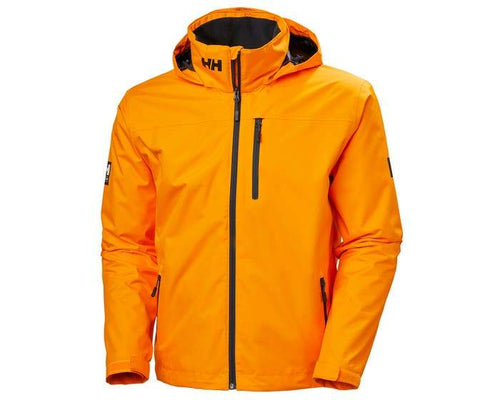 helly hansen seven j jacket 33874 papaya, jacket company logo