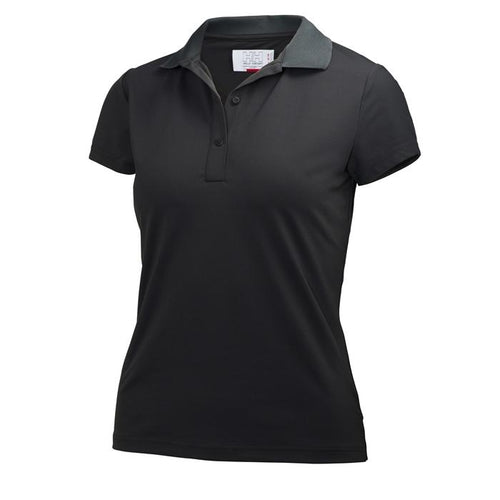 Helly Hansen Women's Tech Crew Polo 33984 Black