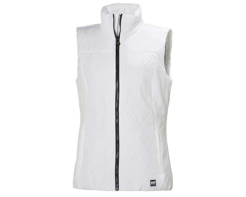helly hansen w crew insulator vest 34072 white, business logo jackets