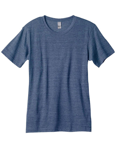 bella + canvas unisex triblend short sleeve t-shirt 3413c navy triblend