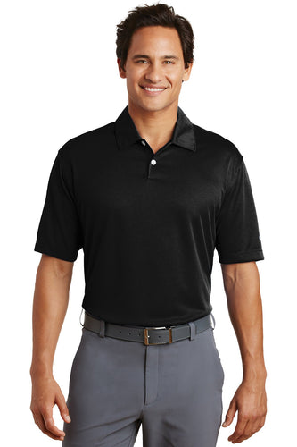 nike black 373749 business logo polo shirts