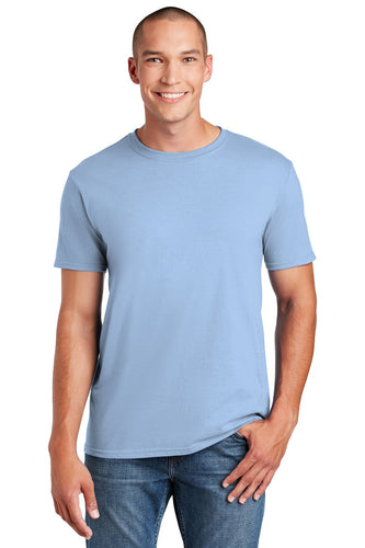gildan softstyle t shirt 64000 light blue