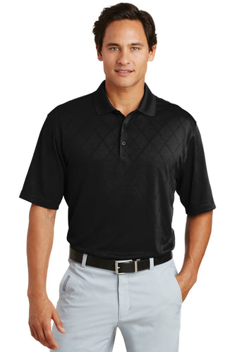 nike black 349899 custom logo polo shirts embroidered