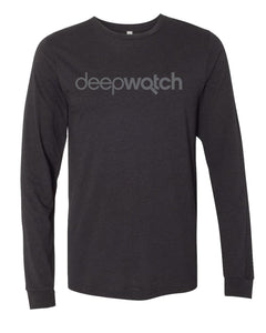 bella canvas unisex jersey long sleeve t shirt 3501 black heather deepwatch