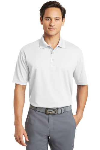 nike white 363807 polo shirts company logo