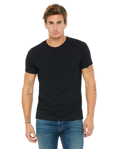 bella + canvas unisex poly-cotton short sleeve t-shirt 3650 black