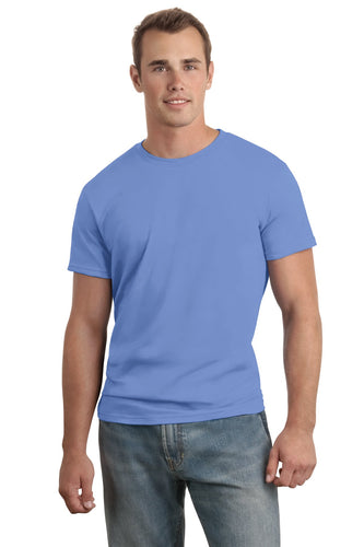 hanes nano t cotton t shirt 4980 carolina blue