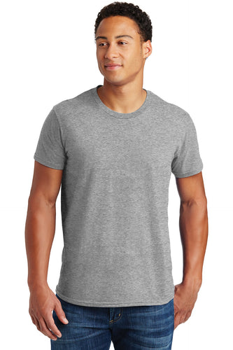 hanes nano t cotton t shirt 4980 light steel