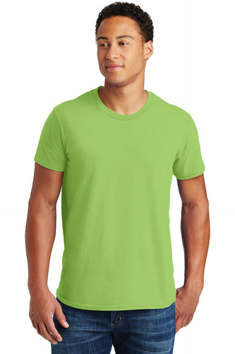 hanes nano t cotton t shirt 4980 lime