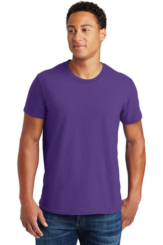 hanes nano t cotton t shirt 4980 purple