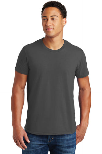 hanes nano t cotton t shirt 4980 smoke grey