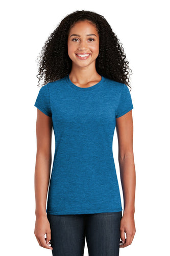 gildan softstyle ladies t shirt 64000l antique sapphire
