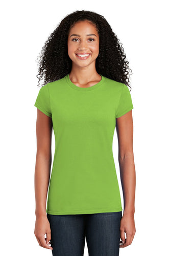 gildan softstyle ladies t shirt 64000l kiwi