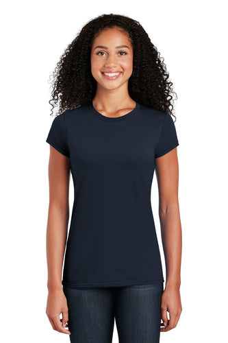 gildan softstyle ladies t shirt 64000l navy