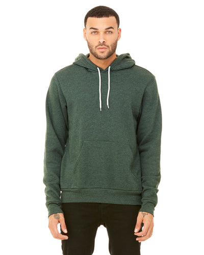 Bella + Canvas Heather Forest 3719 custom business sweatshirts