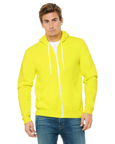 Bella + Canvas Neon Yellow 3739 custom sweatshirts for business