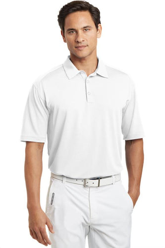 nike white 378453 polo shirts company logo
